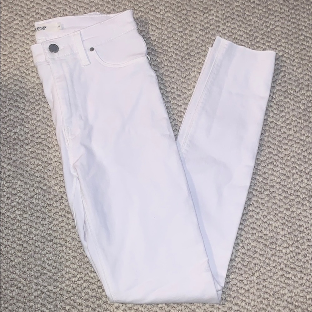 Hudson LA White Jeans